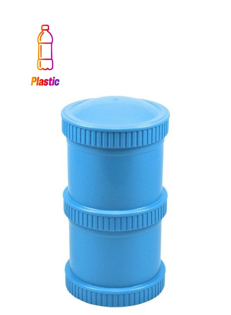 Re-Play Double Snack Stack Skyblue  - Image 1