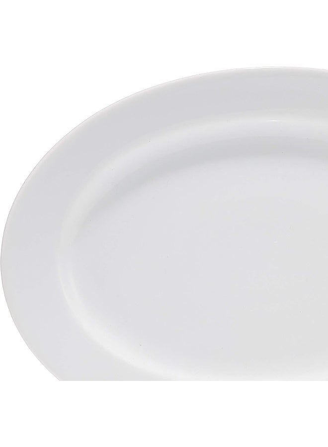 آريان صحن Brasserie بيضاوي أبيض 32 x 23سم  - Image 5