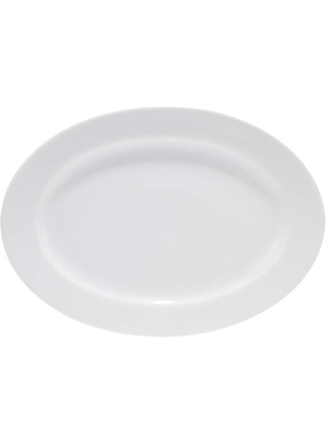 Ariane Piazza Oval Plate White 32 x 23cm - Image 4