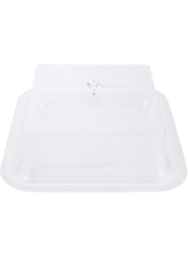 AZAD - Square Cheese Dome Clear 32.5cm - Image 1
