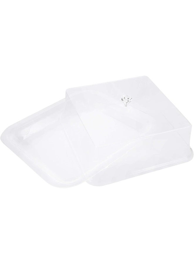 AZAD - Square Cheese Dome Clear 32.5cm - Image 1