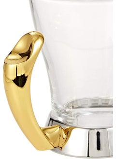 REGENT 6-Piece Lux Tea Mug Set Gold 10x11x8cm  - Image 5
