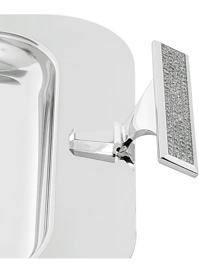 ريجنت صينية مستطيلة من الستانلس ستيل اللامع فضي 51x27سم - Image 4