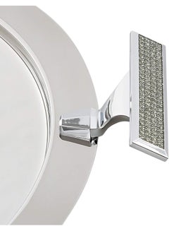 REGENT Glitter Stainless Steel Tray Round Silver 47x40cm  - Image 4