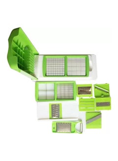 12-Piece Slicer And Grater Set Green