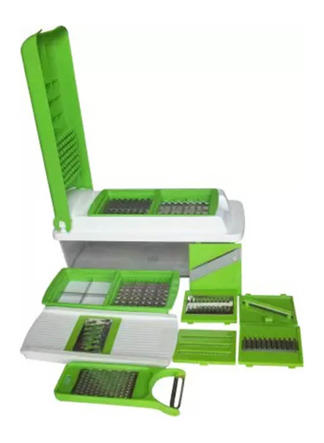 Generic - 12-Piece Slicer And Grater Set Green - Image 1