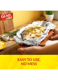 Glad Glad Heavy Duty Aluminum Foil, 37.5 Sq.Ft. yellow 46.1x4.5x4.5cm  - Image 5