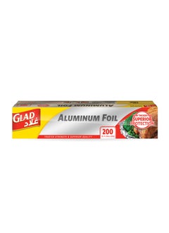 Glad Aluminum Foil 200 sq.ft. Yellow 33.8x5.9x5.9cm  - Image 1