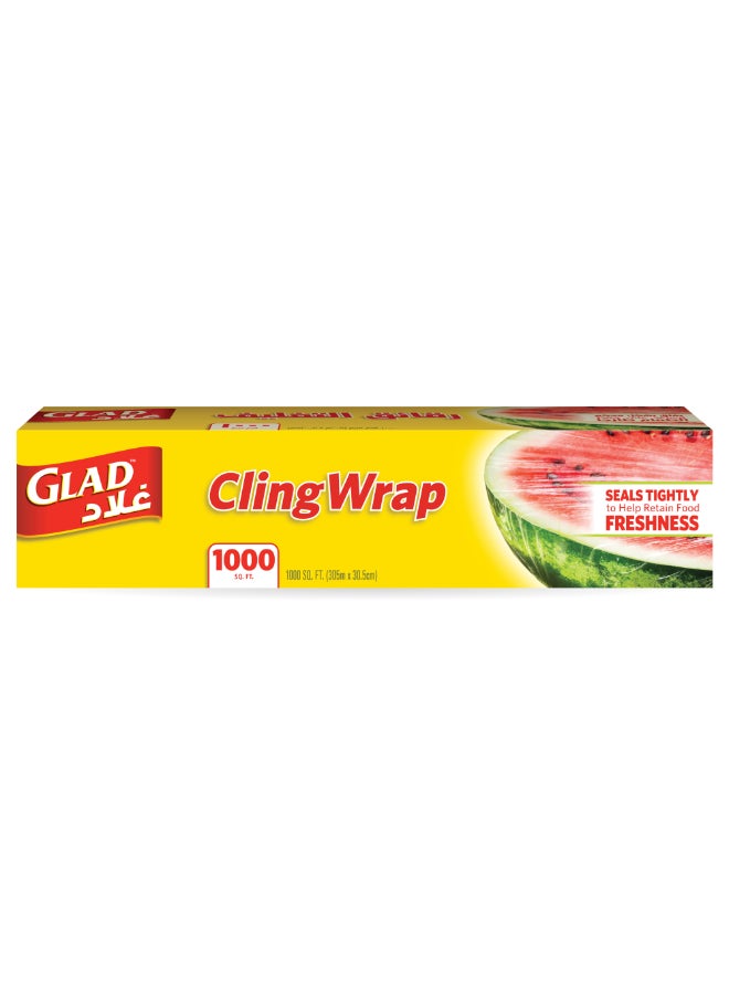 Glad - Cling Wrap 1000Sqft - Image 1
