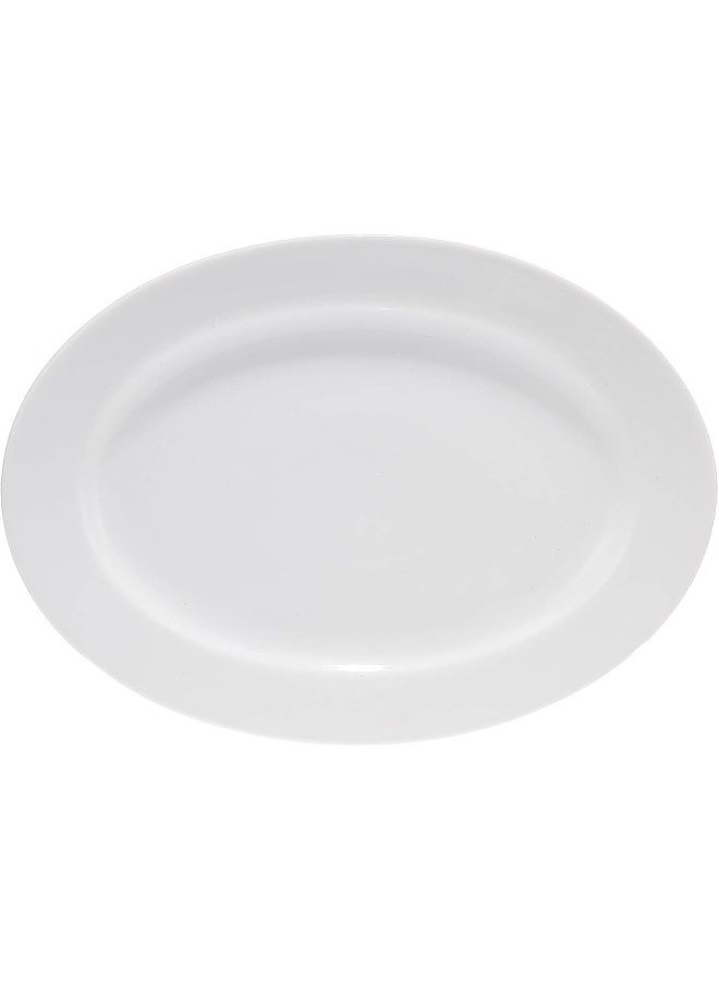 آريان صحن Brasserie بيضاوي أبيض 22x16سم  - Image 3