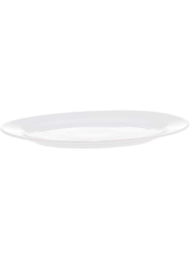 آريان صحن Brasserie بيضاوي أبيض 22x16سم  - Image 2