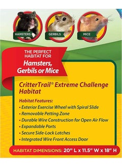 Kaytee Crittertrail Extreme Habitat Multicolour  - Image 4