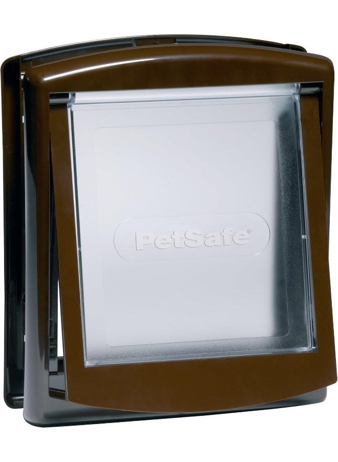 PetSafe Original 2 Way Pet Door Brown Medium  - Image 3