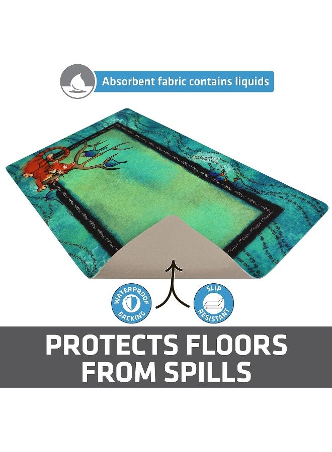 drymate Cat Place Mat Tree Kitty Green - Image 4