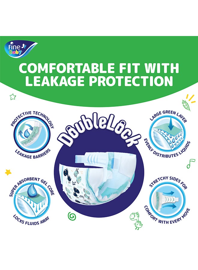 Diapers Size 3 (4-9Kg) Medium, 156 Count With The New Double Lock Leak Barriers - pnsku/N11638356A/45/_/1704435451/dfee252c-ae4b-409d-ac4f-72bd5eb4415c