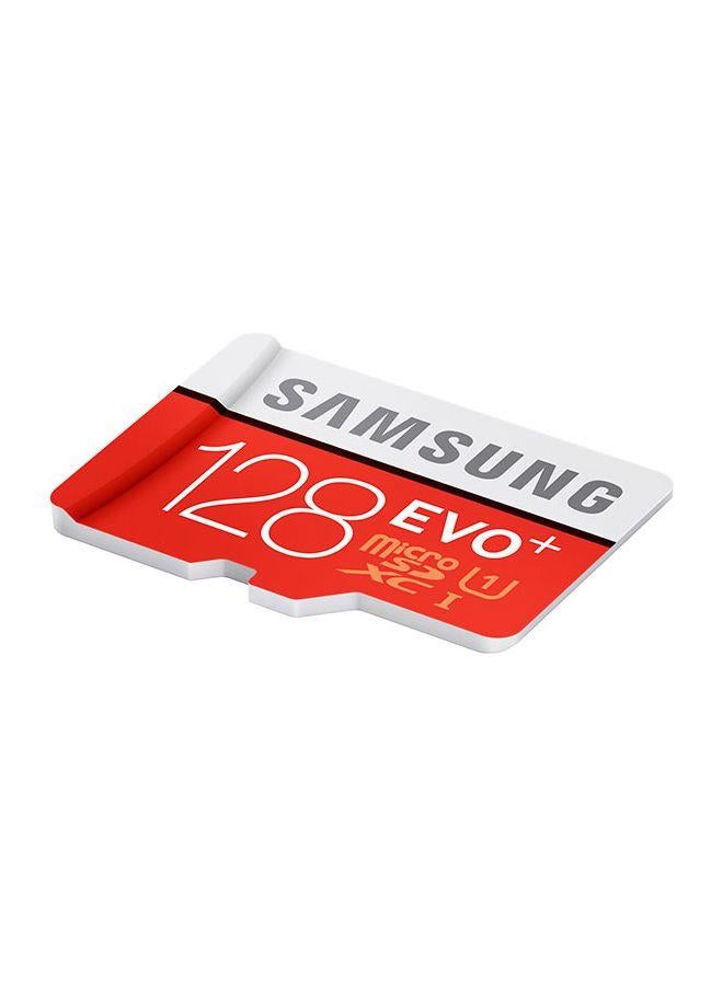 Samsung Micro SD EVO+ Memory Card With Adapter Red - Image 3