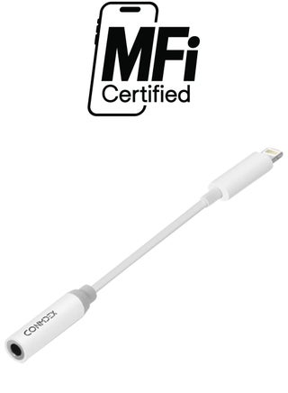 Lightning To Headphone Jack Adapter For Apple iPhone 7 White - pnsku/N11640703A/45/_/1738266639/8dc60d94-2f46-4344-8d72-5ab2f7935acd