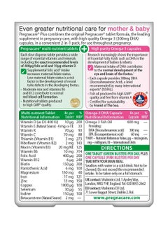 Vitabiotics Pregnacare Plus Omega3 56 Tablets Packaging May Vary  - Image 3