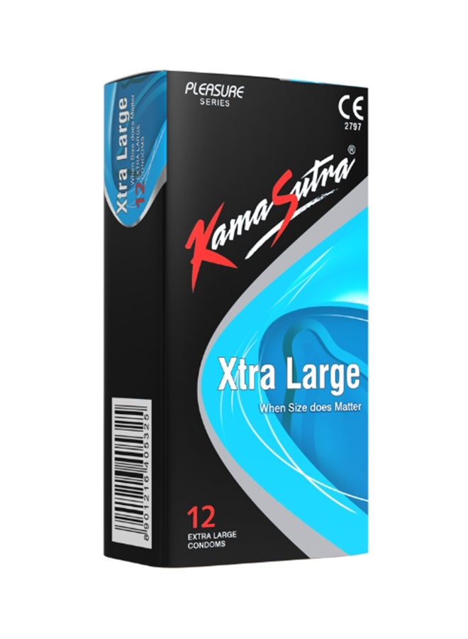 12-Piece Extra Large Condoms 