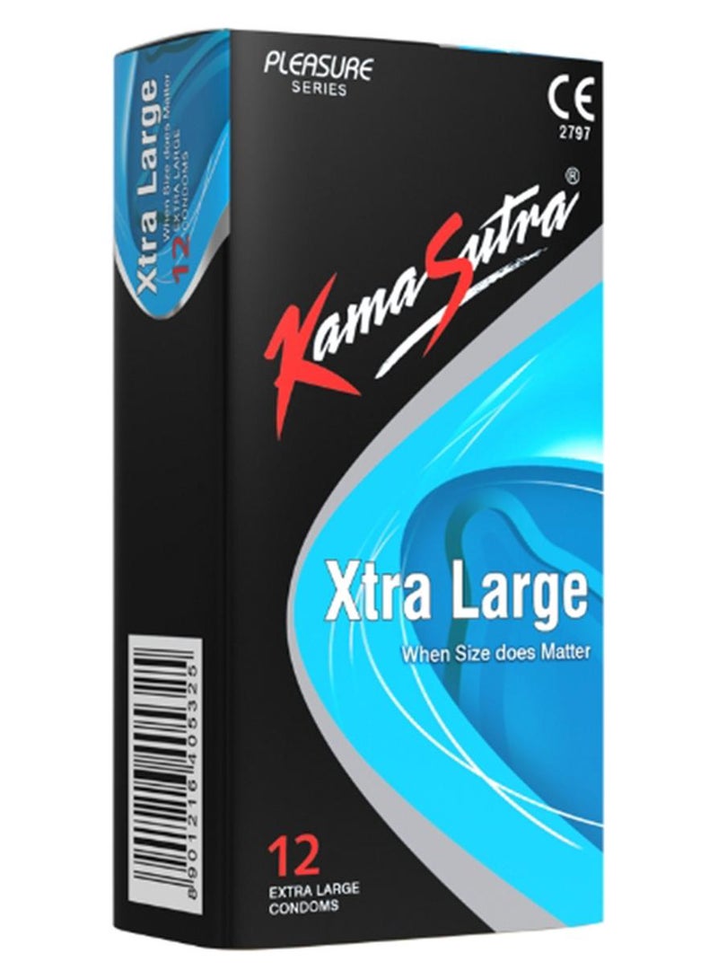 Kamasutra 12-Piece Extra Large Condoms - Image 1