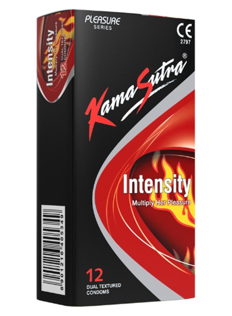 Kamasutra 12-Piece Intensity Condoms - Image 1