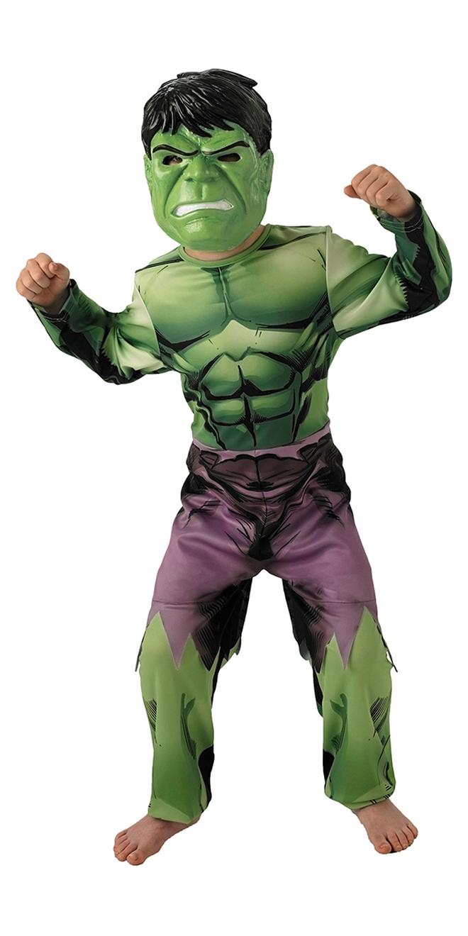 RUBIE'S Deluxe Muscle Chest Hulk Classic Costume - Image 1