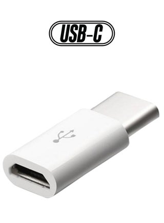 USB Type-C Male to Micro USB Adapter white - pnsku/N11796955A/45/_/1738266476/33d7d66c-113c-4eba-a31a-0254b7754d5f