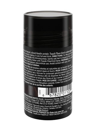 Hair Building Fibers Instant Hair Concealer for Thinning Hair, Hair Fiber for Men & Women, Texture Powder with Natural Keratin, Long-Lasting Hair Color - Dark Brown 12grams - view 2