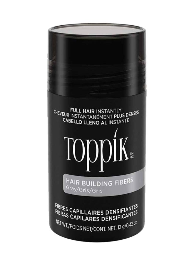 Toppik Hair Building Fibers Gray Hair Color 12 Grams Grey 12grams  - Image 1