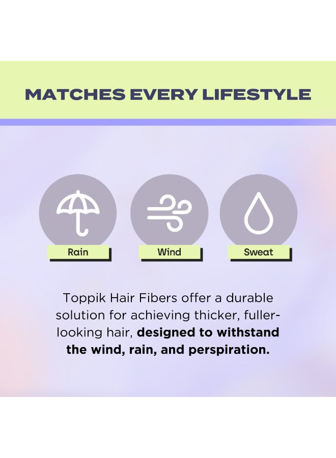 Toppik - Hair Building Fibers Medium Brown Hair Color 55 Grams Medium Brown 55grams - Image 1