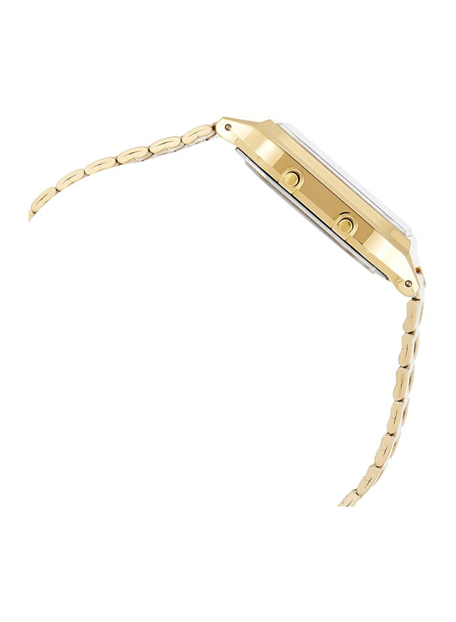 كاسيو ساعة يد رقمية وبعقارب بسوار من الإستانلس ستيل طراز AQ-230GA-9B - قياس 39 مم - لون ذهبي للرجال - Image 2