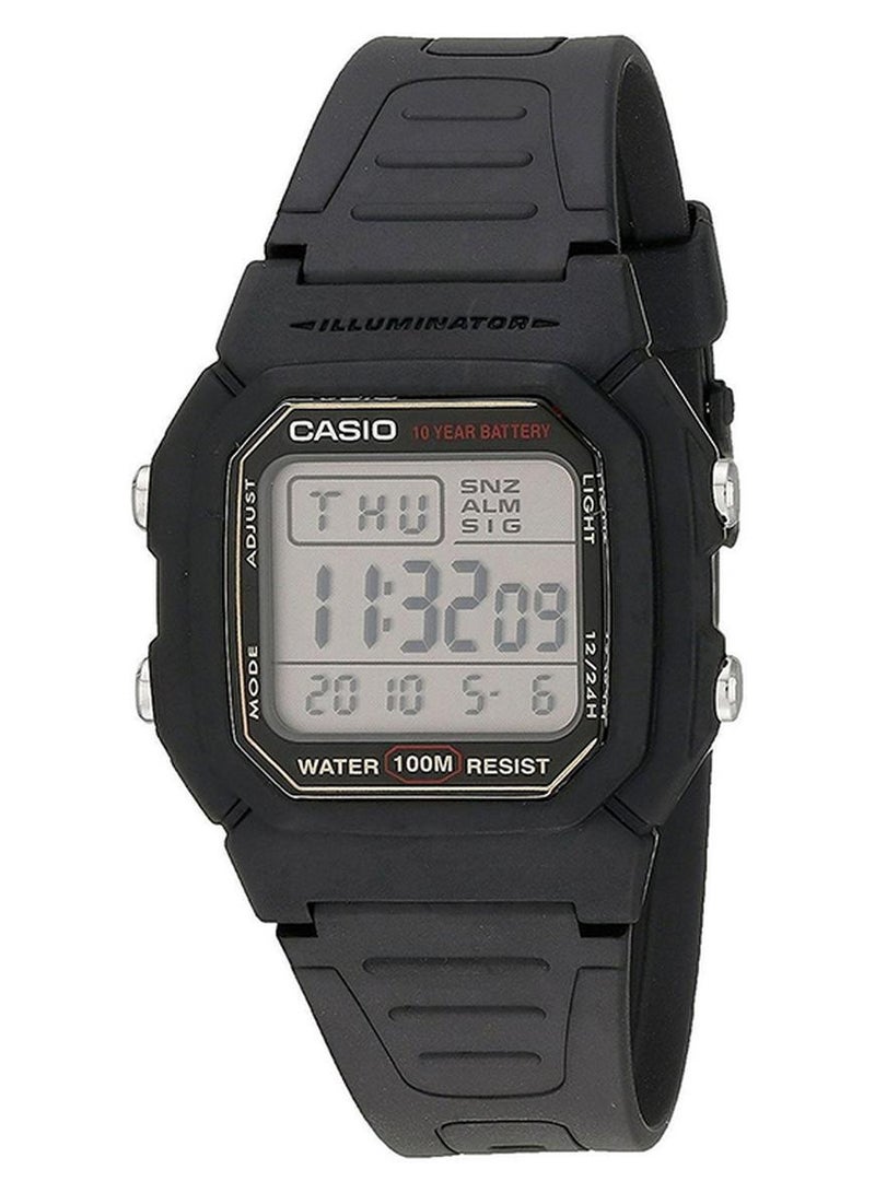 CASIO Men's Resin Digital Quartz Watch W-800HG-9AVDF - Image 1