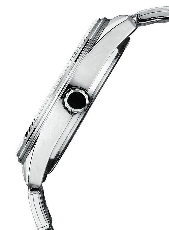 كاسيو ساعة يد كوارتز بعقارب بسوار من الإستانلس ستيل طراز MTP-1302D-1A1 - مقاس 41 مم - لون فضي للرجال - Image 3