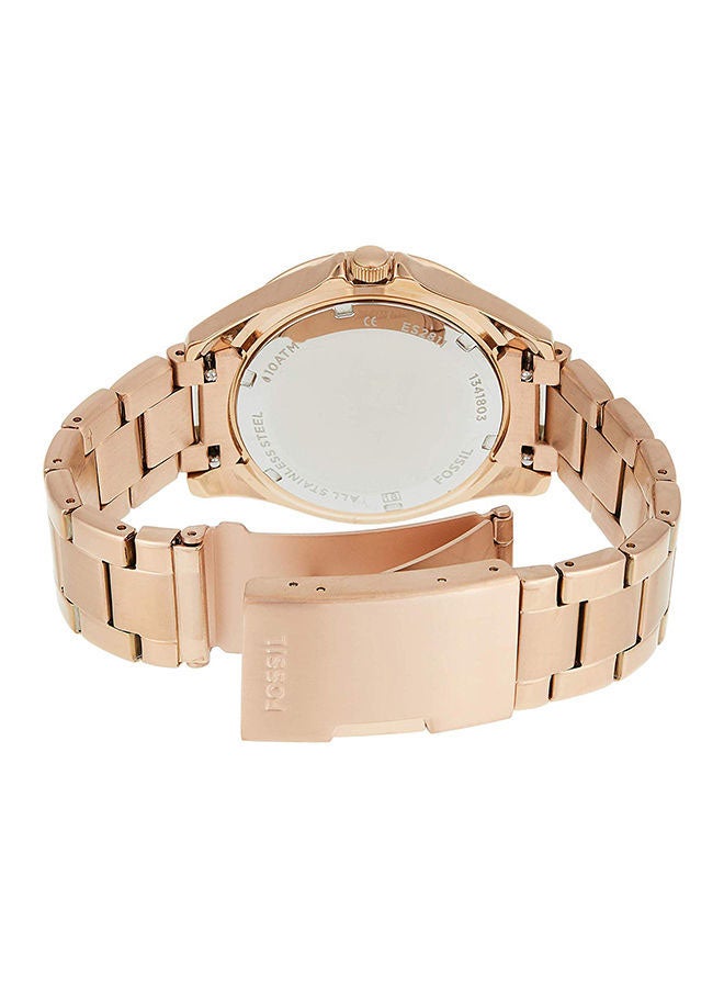 FOSSIL Women's Stainless Steel Analog Quartz Watch ES2811 - 38 mm - Image 2