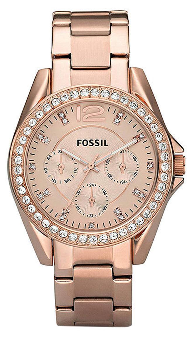 FOSSIL Women's Stainless Steel Analog Quartz Watch ES2811 - 38 mm - Image 1