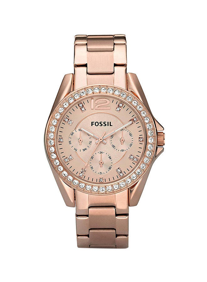 FOSSIL Women's Stainless Steel Analog Quartz Watch ES2811 - 38 mm - Image 1