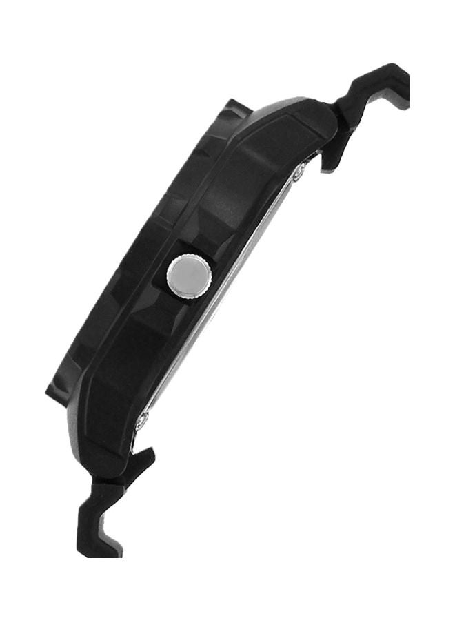 كيو آند كيو ساعة يد بعقارب وسوار من الراتنج طراز VR19J001Y للرجال - Image 3