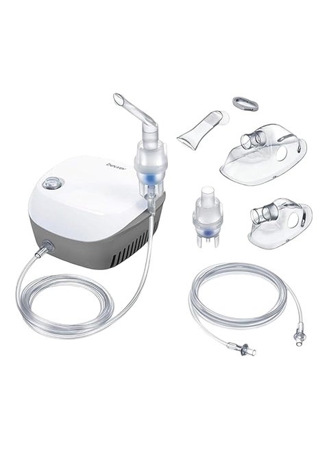 IH18 Home-Use Nebuliser. Electric Inhaler For nebulising Liquid Medication for colds, Asthma and Respiratory Diseases. Compressed Air Technology. For Adults And Children. Medical Device