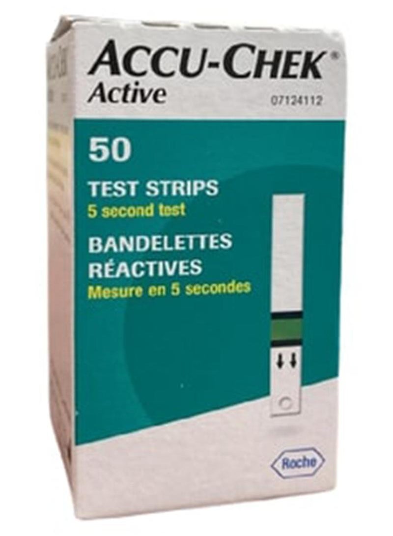 ACCU-CHEK Active 50 Test Strips - Image 1