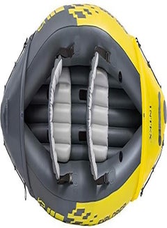 INTEX Intex 68307EP Explorer K2 Inflatable Kayak Set: Includes Deluxe 86in Aluminum Oars and High-Output Pump – SuperStrong PVC – Adjustable Seats with Backrest – 2-Person – 400lb Weight Capacity 16.25x13.50x23.13inch  - Image 3