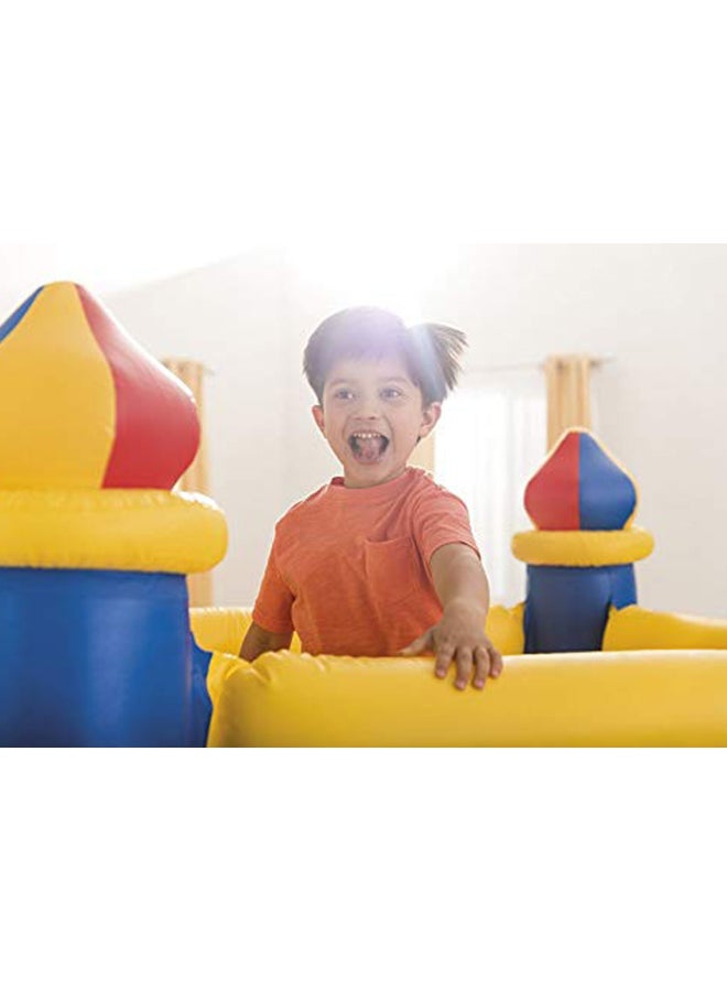 INTEX Jump-O-Lene Inflatable Bouncer Castle House 1.75m x 1.75m x 1.35m - Image 3
