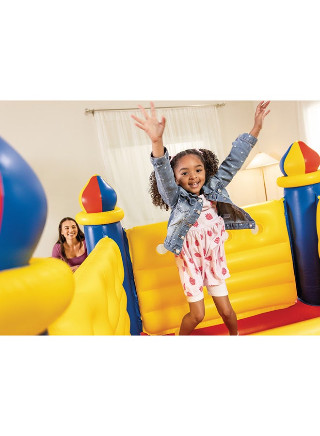 INTEX Jump-O-Lene Inflatable Bouncer Castle House 1.75m x 1.75m x 1.35m - Image 5