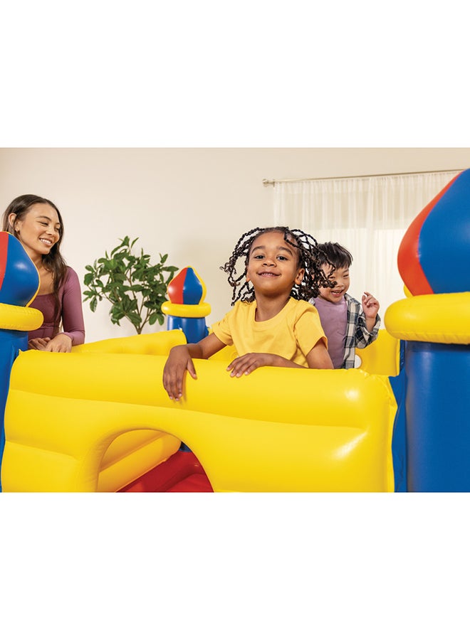 INTEX Jump-O-Lene Inflatable Bouncer Castle House 1.75m x 1.75m x 1.35m - Image 4