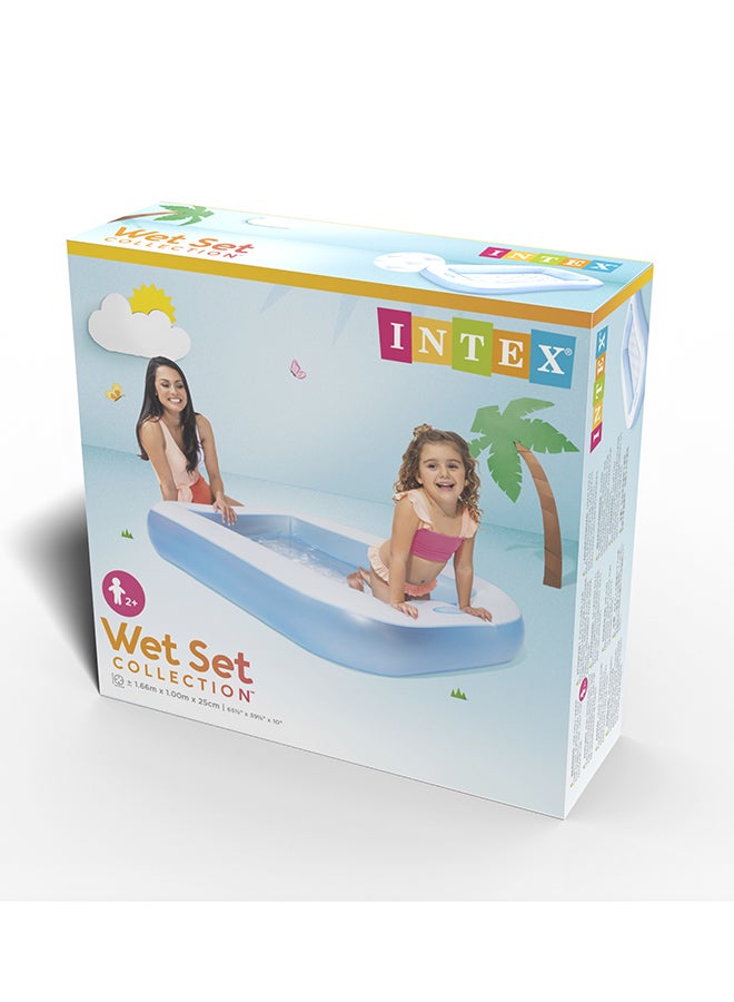 Intex Rectangular Inflatable Pool – Lightweight, Foldable & Easy Setup – Ideal for Kids & Families 166x100x25cm 166x100x25cm - Image 4