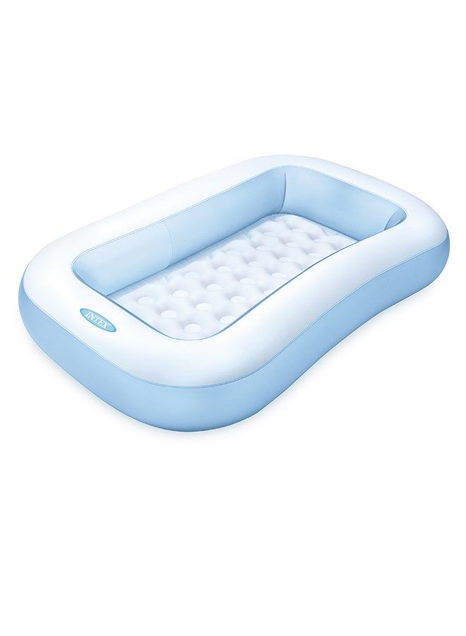 Intex Rectangular Inflatable Pool – Lightweight, Foldable & Easy Setup – Ideal for Kids & Families 166x100x25cm 166x100x25cm - Image 2