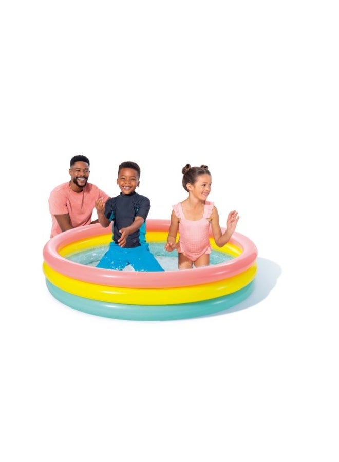 INTEX Sunset Glow Inflatable Pool - 58" x 13" - Image 2