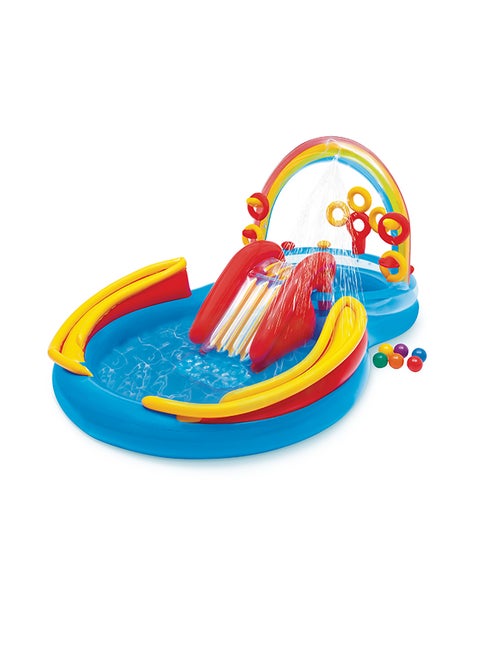 Rainbow Ring Play Center Inflatable 297x193x135cm