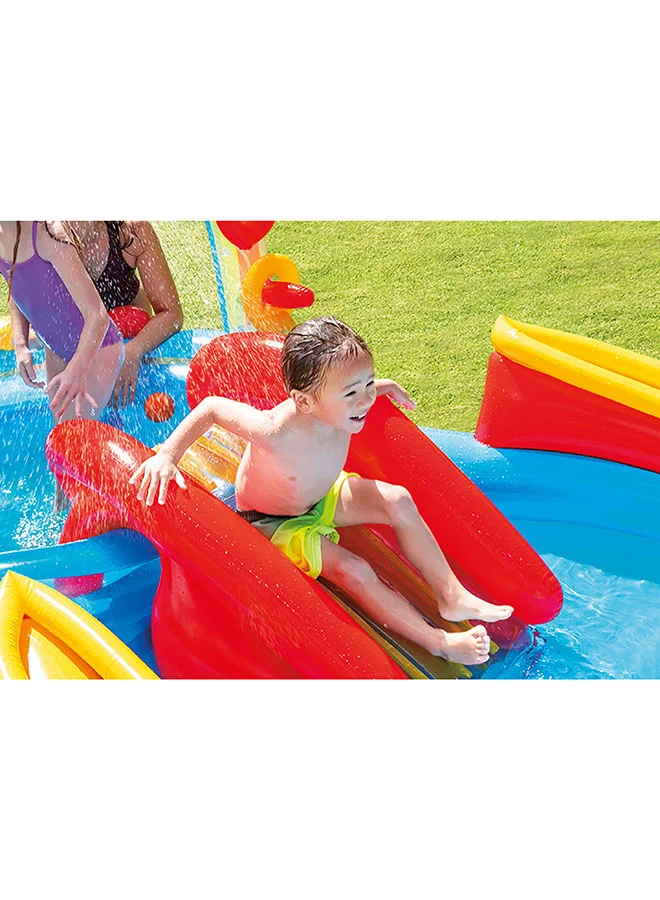 INTEX Rainbow Ring Play Center Inflatable 297x193x135cm