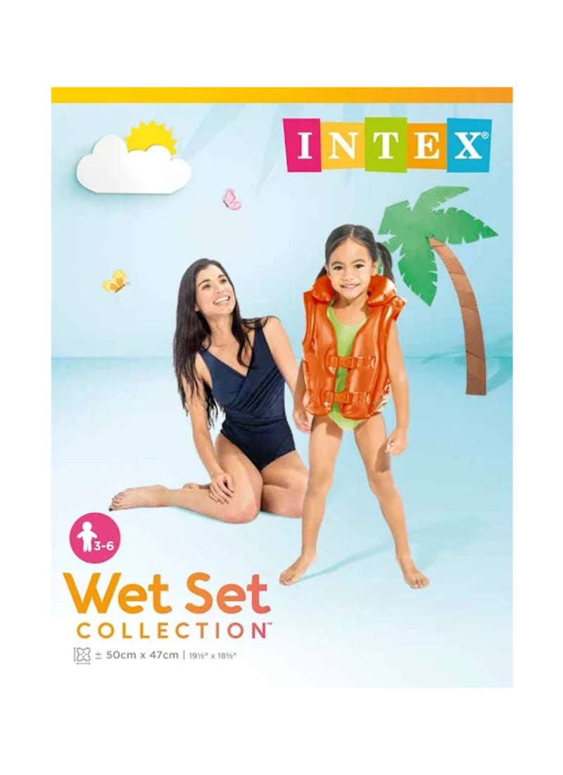 انتكس سترة سباحة فاخرة 50x 47سم - Image 1