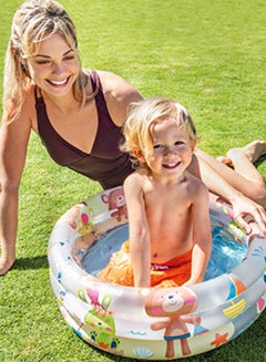 INTEX Beach Buddies 3-Ring Baby Pool 61x22cm  - Image 4